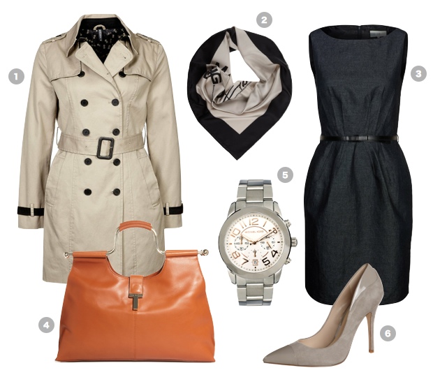 trenchcoat-outfit-etuikleid-shift-dress